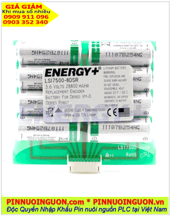 Pin nuôi nguồn PLC Denso LS17500-8DSR  for 410076-0080 VM-D VML Robot Encoder Battery